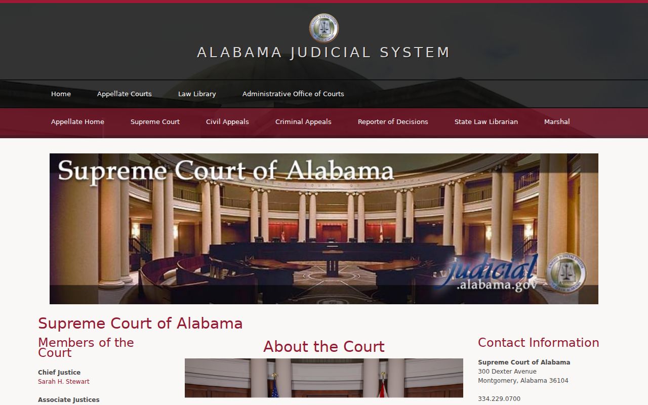 Jackson County court docket Supreme Court of Alabama